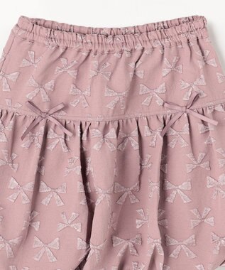 ANY KIDS リボン バルーンスカート ピンク