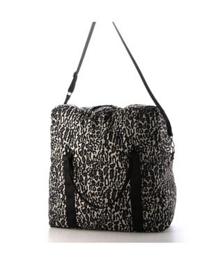 UNBILLION cachecache パッカブルナイロンボストンバッグ レオブラック