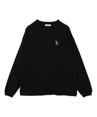 WEGO アニマルワンポイントT（LS） ブラック