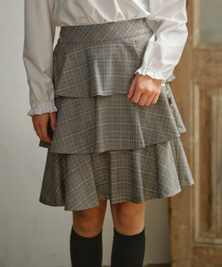 150-170cm】プリーツチェック スカート / 組曲 KIDS | ファッション 