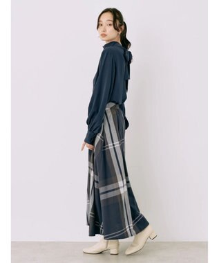 earth music&ecology ２ＷＡＹボウタイブラウス Ivory