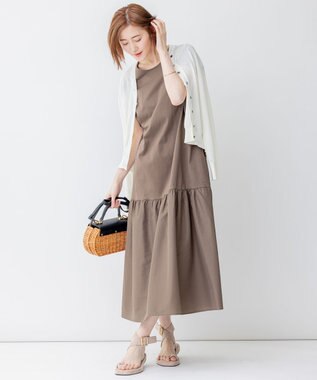 23区 【STORY7月号掲載】クロス サンダル ベージュ系