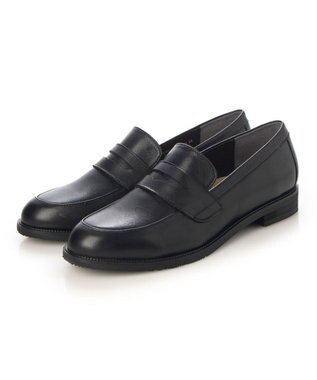 ing <ing>デザインコインローファー ブラック