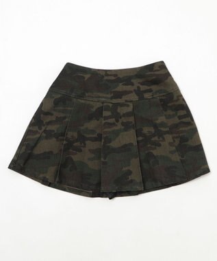 WEGO カモフラプリーツスカパン 柄1