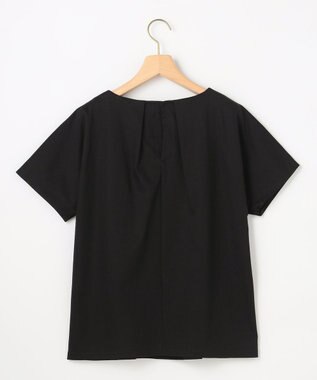 組曲 S 【先行予約】タッチミースムース ドルマンスリーブ カットソー ブラック系