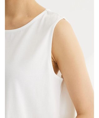 Green Parks ノースリーブドッキングホワイトインナー White