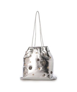 UNBILLION 【テレビ ドラマ着用アイテム】カカトゥ kakatoo / スタッズボンディングショルダー シルバー