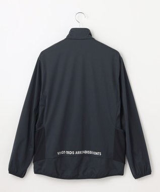 23区GOLF 【MEN】【撥水/防風/ストレッチ】悪天候の日にも活躍するストレッチ性抜群のエアリージャージーブルゾン ネイビー系