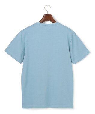 J.PRESS MEN 【NYUZELESS】プリントグラフィック Ｔシャツ サックスブルー系