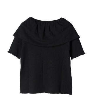 earth music&ecology ビッグカラーカットプルオーバー Black