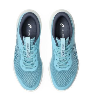 ASICS WALKING ゲルライドウォーク ライト 2 ライトブルー×シルバー