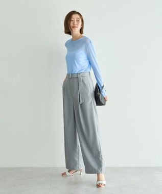 YECCA VECCA クルーネックシアートップス Off White