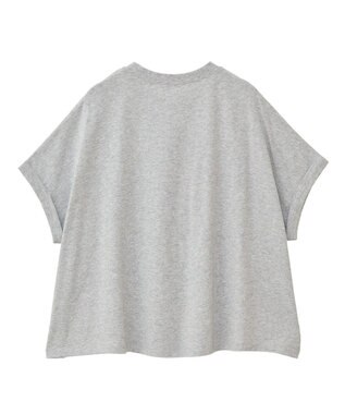 Green Parks 袖折り返しカレッジＴシャツ Gray Mixture