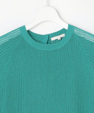 自由区 S 【前後着用可能】ファインリネンナイロン2WAY プルオーバー エメラルド