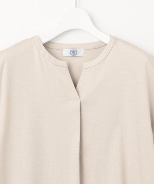 J.PRESS LADIES 【接触冷感・吸水速乾】MULTI EFFECT JERSEY フレアースリーブ カットソー ベージュ系