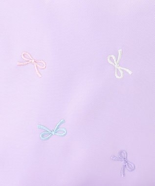 ANY KIDS 【10L容量】総柄刺繍リュック ラベンダー