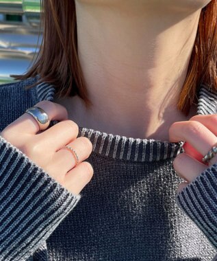 WEGO ヴィンテージウォッシュニットプルオーバー スミクロ