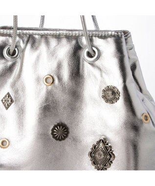 UNBILLION 【テレビ ドラマ着用アイテム】カカトゥ kakatoo / スタッズボンディングショルダー シルバー