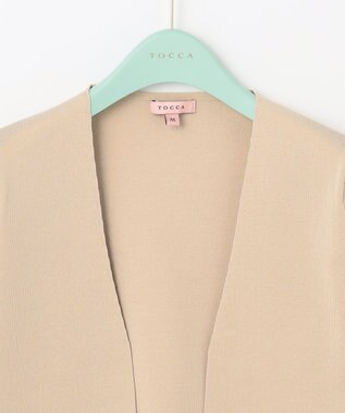 TOCCA 【接触冷感＆UVカット】【洗える】SQUARE BOLERO ボレロ ミルクティー系