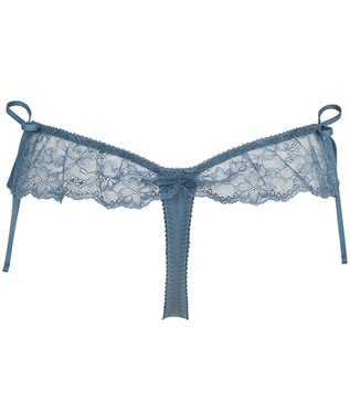 WACOAL Tバック ショーツ 【重力に負けないバストケアBra】 はきこみ丈あさめ BRB414とペア レディース PRA414 /ワコール グリーン