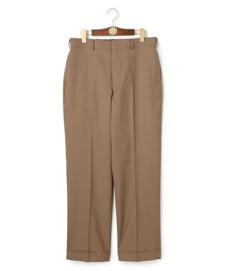 J.PRESS MEN 【J.PRESS ORIGINALS】Hight Twist Hopsack Spindle New Piped Stem Slacks / Japan Made ブラウン系