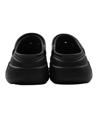 WEGO 【SMLサイズ展開】パーツ付き厚底ラバーサンダル ブラック