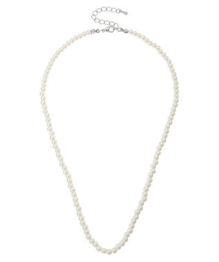 AMERICAN HOLIC ベビーパール・メタルボールＳＥＴネックレス Silver