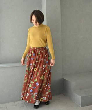 muuc 〈洗えるニット〉〈肌に優しいニット〉〈コットン＆カシミヤ〉〈通年着られるニット〉14Gハイゲージニットプルオーバー イエロー