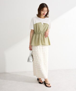 Green Parks ビスチェドッキングカットプルオーバー Khaki