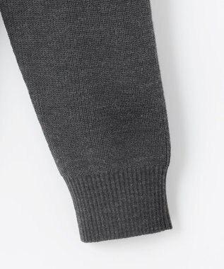 JOSEPH ABBOUD 【軽量/イージーケア】 KARL KARLジップ ニット ブルゾン グレー系