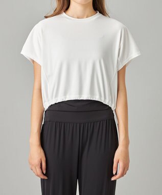 Chacott SmoothDryアレンジTシャツ ホワイト