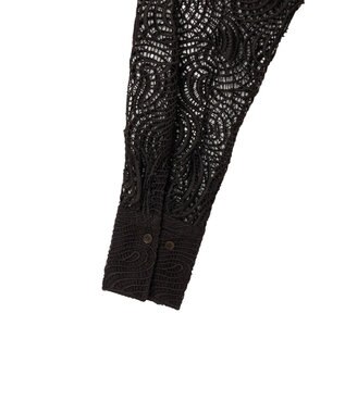 JOSEPH コードレース クロシェ　ブラウス Cocoa