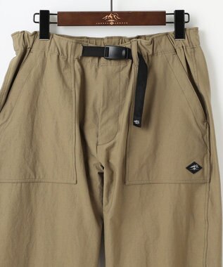 JOSEPH ABBOUD MOUNTAIN 【JAPANファブリック/2WAYストレッチ】ヴィンテージナイロンカルゼストレッチベイカー パンツ ベージュ系