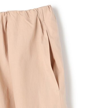 BEIGE， MALLOW / コットンタック イージーフレアスカート Beige