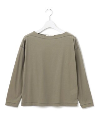 23区 【SLOW/一部店舗限定】ツイステッドシアジャージー カットソー カーキ系