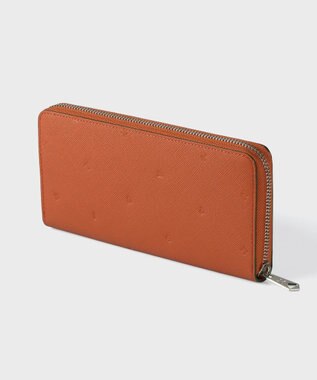 Paul Smith コンティニュアスパターン 長財布 オレンジ