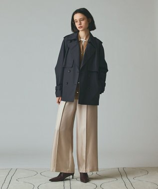 GRACE CONTINENTAL ケープショートトレンチコート