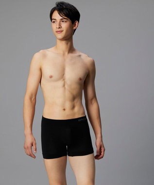 WACOAL MEN ボクサーパンツ【PANTS HOLIC X】ワンサイズ(S-LL) フロント快適Xマチ 立体成型 GT3482 /ブロス ブラック