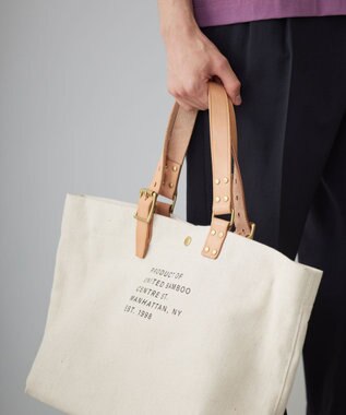 united bamboo 【NAVYS 10月号掲載】UB ベーシックバッグ(ミディアム) オフ