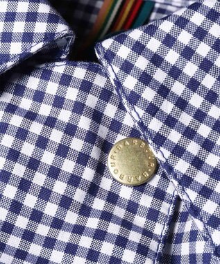 Paul Smith Paul Smith Loves Barbour Gingham Spey コットンジャケット ネイビー