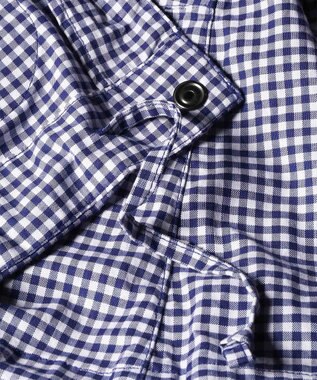 Paul Smith Paul Smith Loves Barbour Gingham Spey コットンジャケット ネイビー