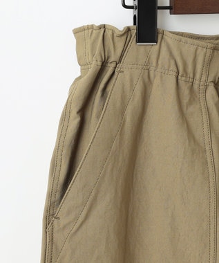 JOSEPH ABBOUD MOUNTAIN 【JAPANファブリック/2WAYストレッチ】ヴィンテージナイロンカルゼストレッチベイカー パンツ ベージュ系