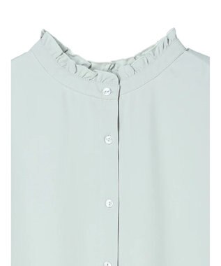 earth music&ecology ２ｗａｙフリルブラウス Mint