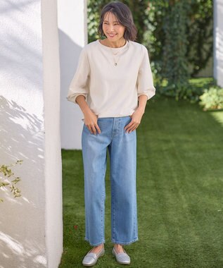 ANY L タックスリーブプルオーバー オフ