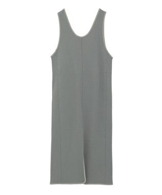 CRAFT STANDARD BOUTIQUE Uネックジャンパースカート Gray
