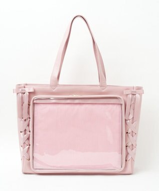  【痛バ＆推し活グッズ】レースアップフレーム痛バッグL