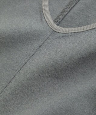 CRAFT STANDARD BOUTIQUE Uネックジャンパースカート Gray