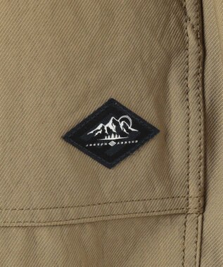 JOSEPH ABBOUD MOUNTAIN 【JAPANファブリック/2WAYストレッチ】ヴィンテージナイロンカルゼストレッチベイカー パンツ ベージュ系