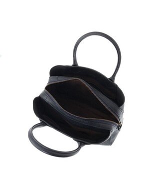 genten ミネルヴァ 手提げバッグ クロ