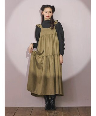 Green Parks ■ＥＳＣＡＲ　フリルキャミティアードワンピース